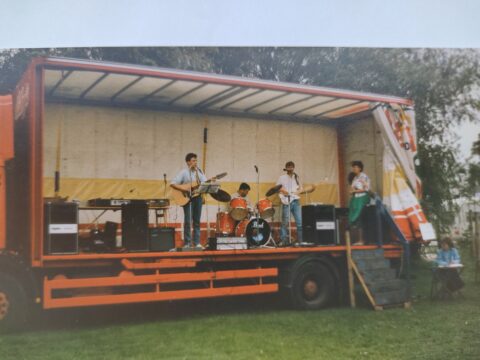 Community Day 1988 band entertainment