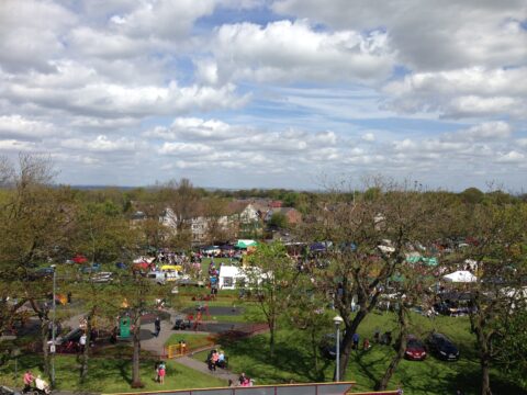 Community Day 2015 view from big wheel
