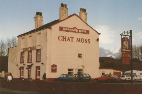 Chat Moss pub in Glazebury